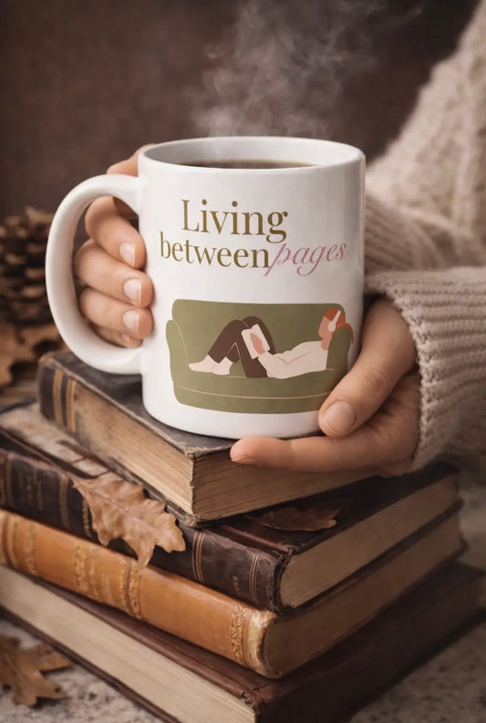 Taza Cerámica Living Between Pages | 325 ml