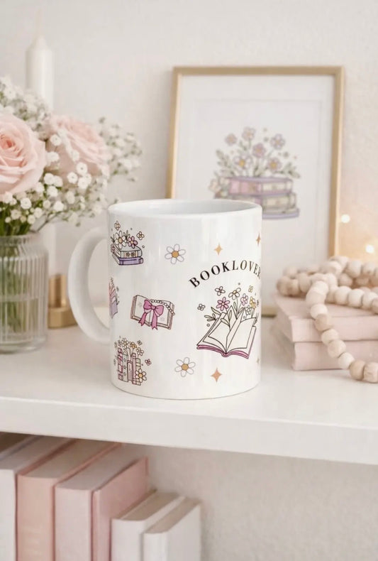 Taza Cerámica Booklover | 325 ml