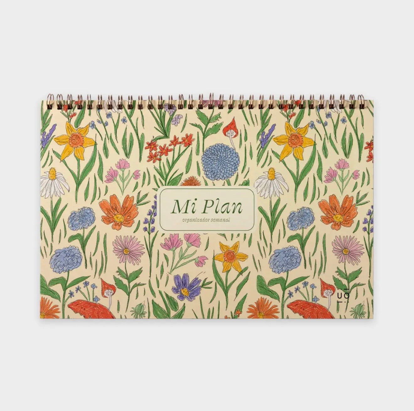 Organizador Semanal Flores