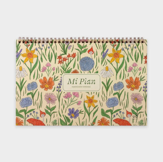 Organizador Semanal Flores